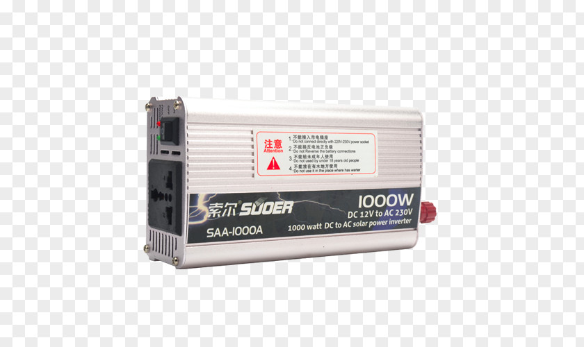 Sol Power Inverter Solar Supply Direct Current PNG