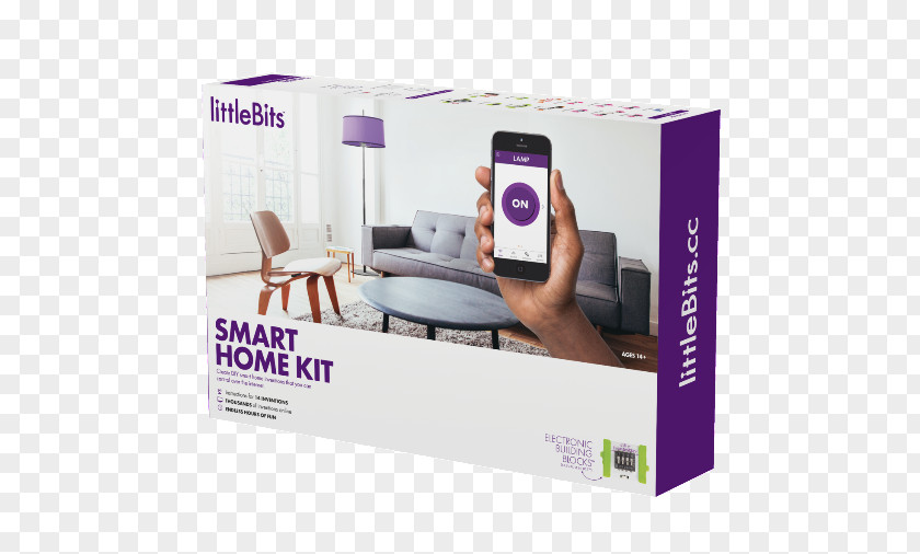 Box Mockup Electronics Amazon.com LittleBits Home Automation Kits Do It Yourself PNG