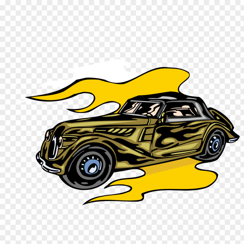 Cartoon Antique Car Picture Clip Art PNG