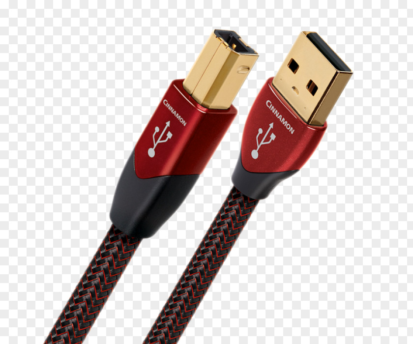 Cinnamon Digital Audio USB 3.0 AudioQuest Electrical Cable PNG