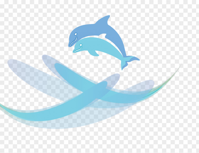 Dolphin Logo Cetaceans Porpoise Font PNG