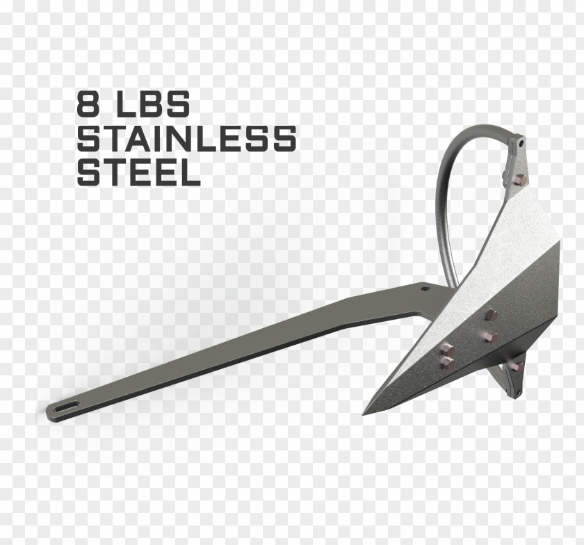 Stainless Steel Anchor Boat Galvanization Mantus Marine PNG