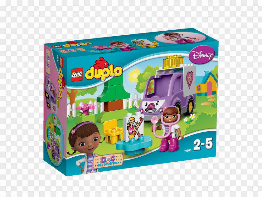 Toy LEGO 10605 DUPLO Doc McStuffins Rosie The Ambulance Lego Duplo Amazon.com PNG