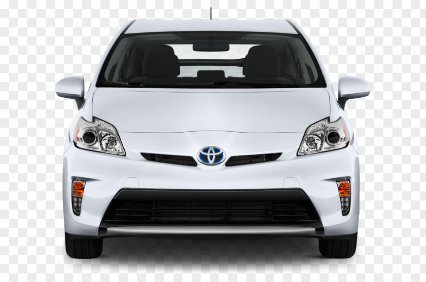 VIEW Toyota Prius Plug-in Hybrid Car 2013 Electric Vehicle PNG