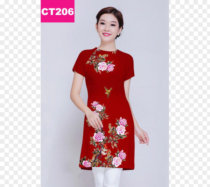 Ao Dai Áo Dài Vietnam Nightwear Shirt Sleeve PNG