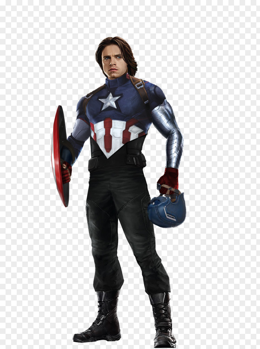 Captain America Bucky Barnes Falcon Deadpool Marvel Cinematic Universe PNG