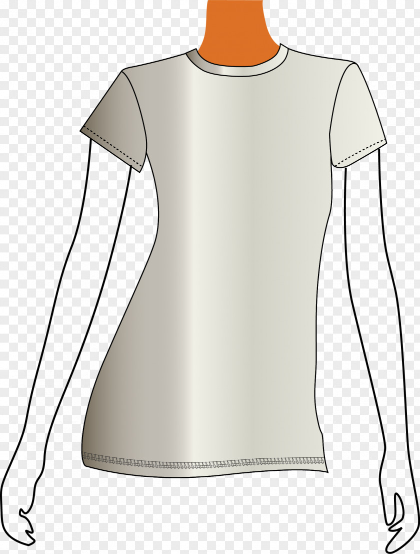 Ladies T-shirt Material Printed Clothing PNG