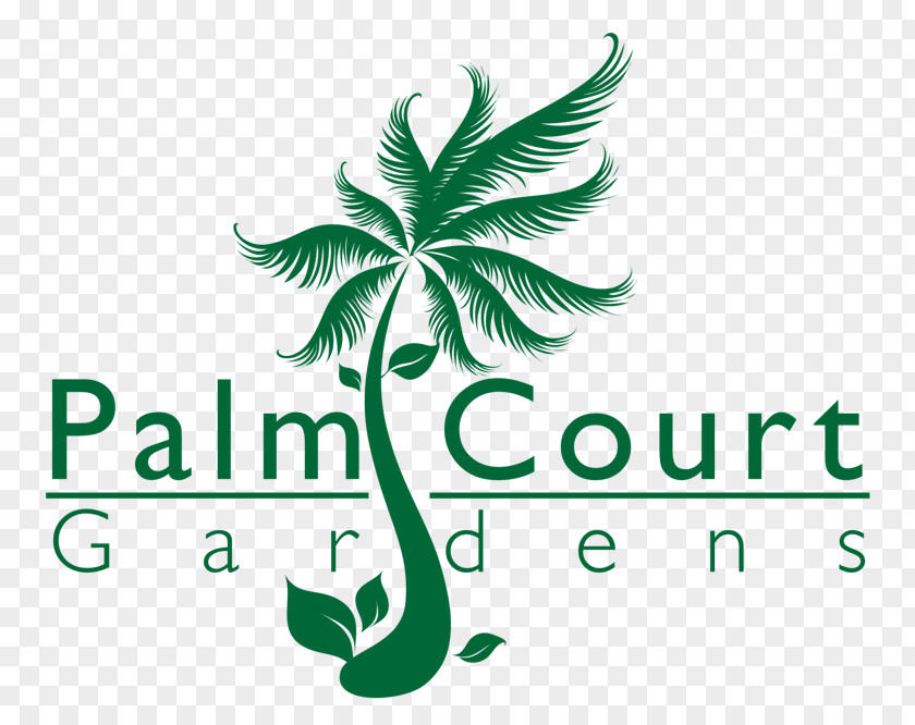 Palms Court Gardens Logo The Palm Bar PNG
