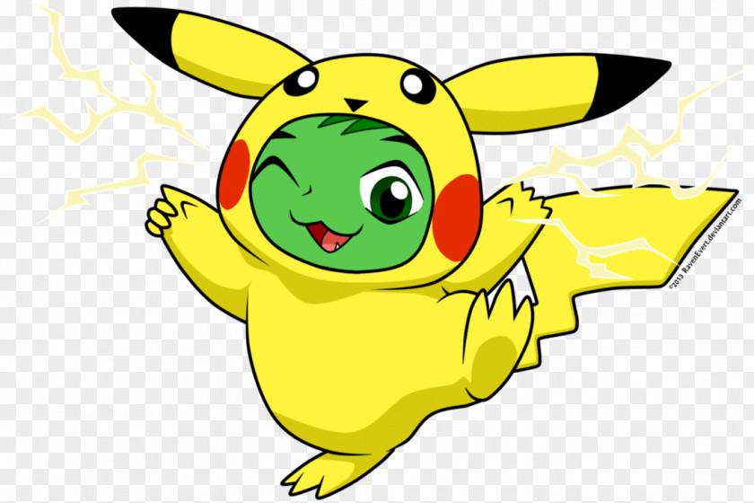 Pikachu Beast Boy Art Robin PNG
