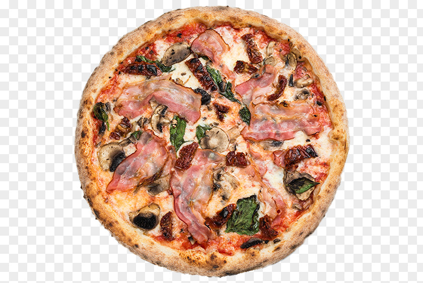 Pizza California-style Sicilian Prosciutto Quiche PNG