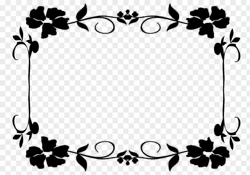 Shareware Treasure Chest: Clip Art Collection Borders And Frames Flower Image PNG