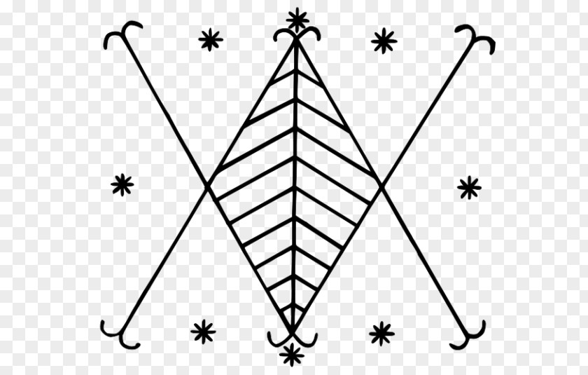 Symbol Haitian Vodou Veve Louisiana Voodoo Baron Samedi West African Vodun PNG