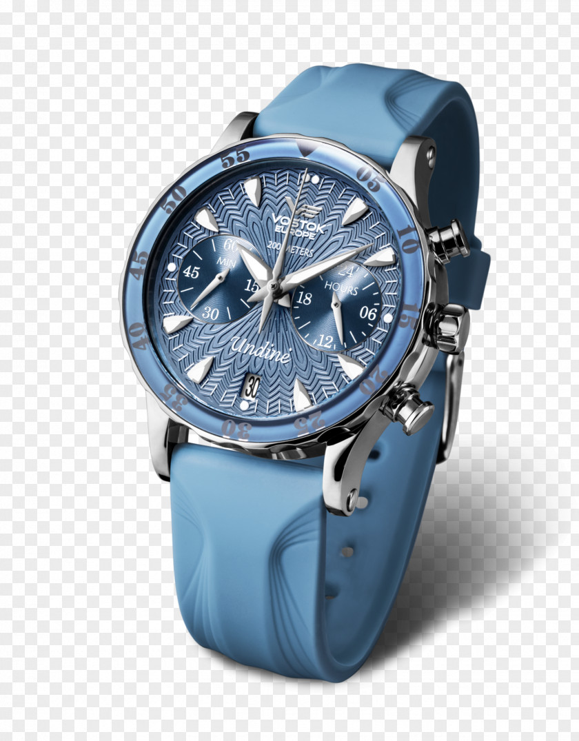 Watch Vostok Watches Europe Strap Chronograph PNG