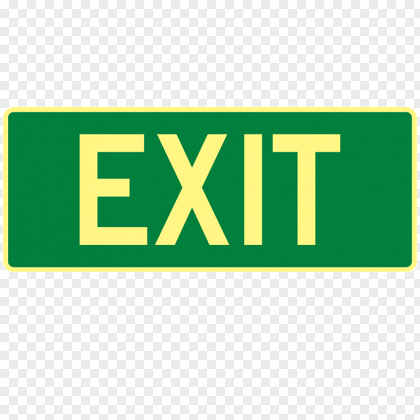 Exit Sign Information Emergency Safety PNG