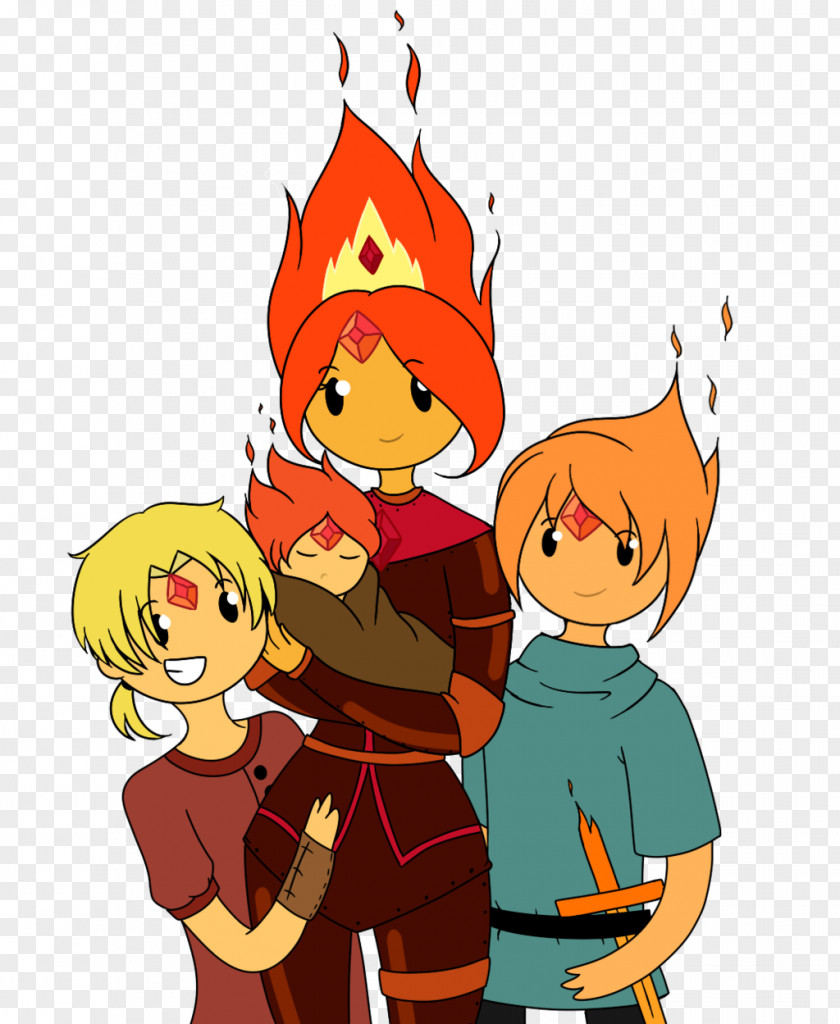 Finn The Human Flame Princess Bubblegum Ice King Marceline Vampire Queen PNG