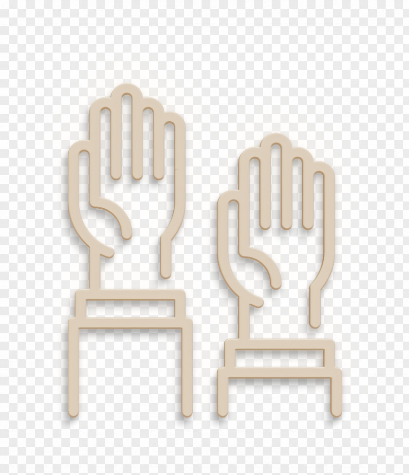 High School Set Icon Man Hands PNG