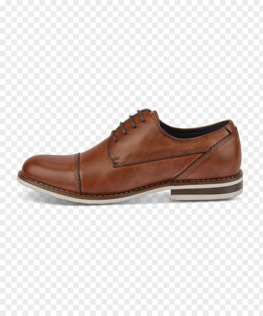 Kool Oxford Shoe Derby Slip-on Tan PNG