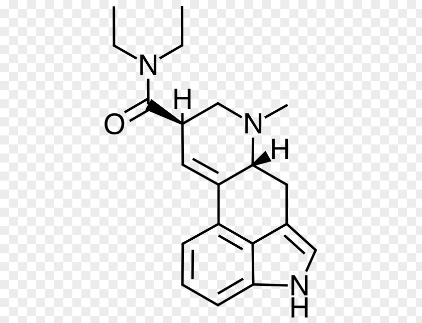 Lysergic Acid Diethylamide Drug Chemistry PNG