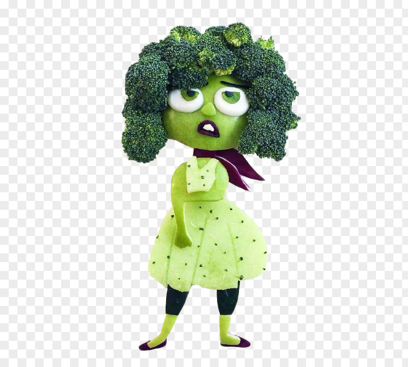 Miss Broccoli Disgust Food Eating Sadness Fear PNG