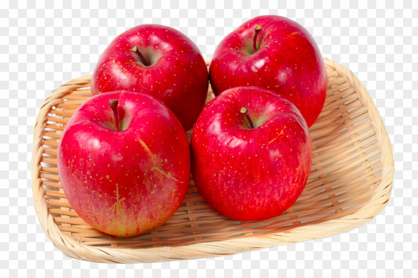 Sieve Red Apples Close-up Apple Fuji No PNG