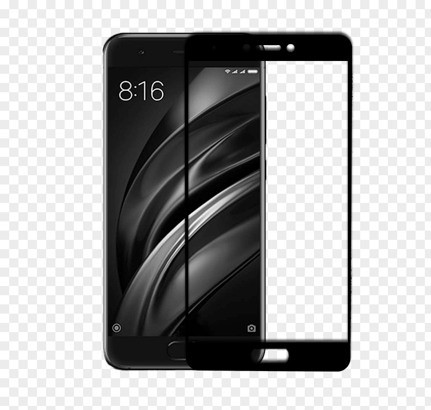 Smartphone Xiaomi Mi 5X 6 Screen Protectors Toughened Glass PNG