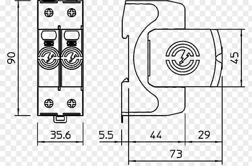 Lightning Surge Arrester OBO BETTERMANN Hungary Kft. Rod Electric Current Protection For Power Supply PNG