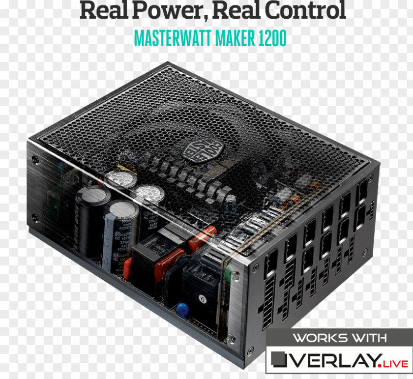 Power Supply Unit Cooler Master MasterWatt Maker 1200 PC Converters 80 Plus PNG