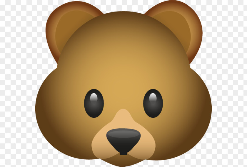 Emoji Bear Emoticon Clip Art PNG