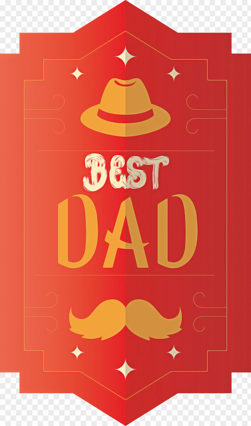 Fathers Day Label PNG