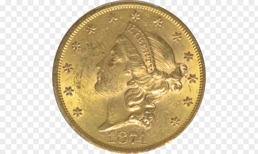 France Gold Coin PNG