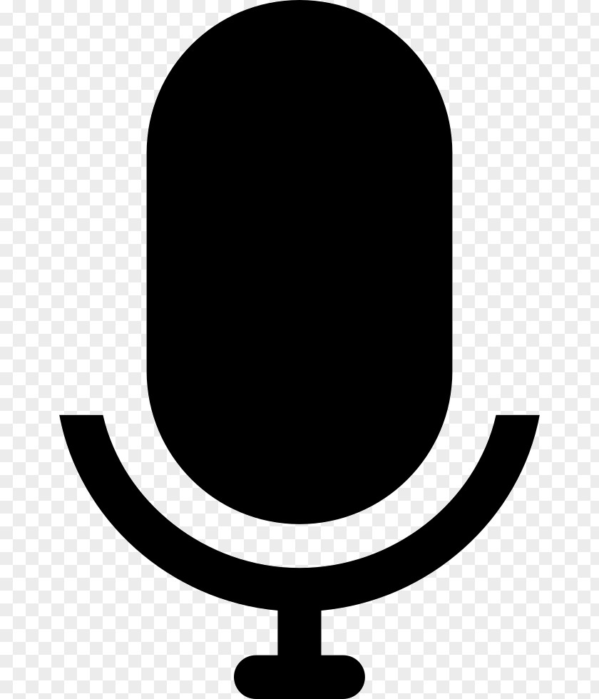 Microphone Silhouette Symbol Interface Photography PNG
