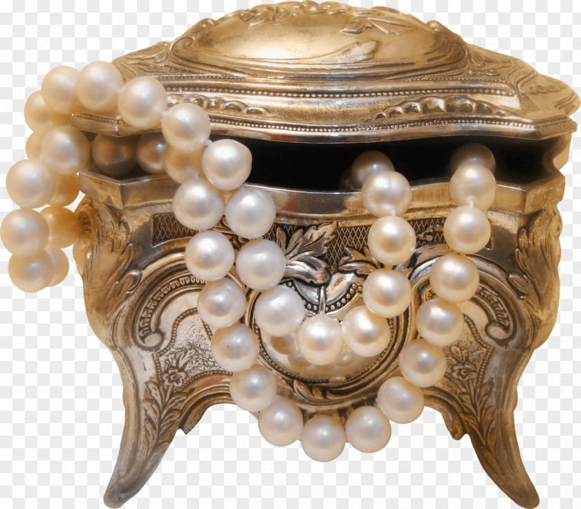 Pearls Jewellery Casket Box Photography PNG