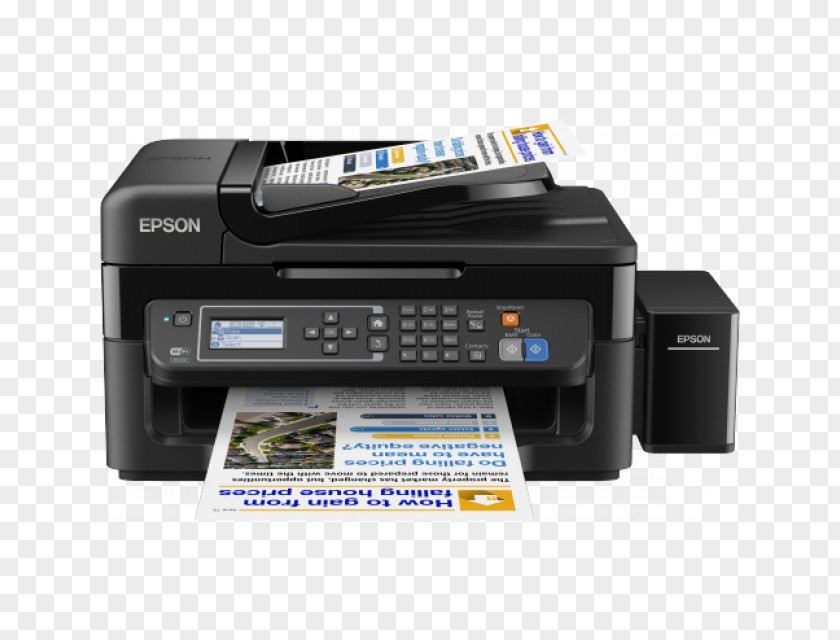 Printer Multi-function Inkjet Printing Color Image Scanner PNG