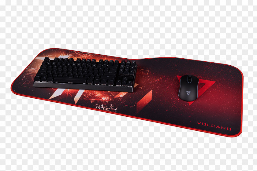 Volcano Computer Keyboard Mouse Mats Input Devices PNG
