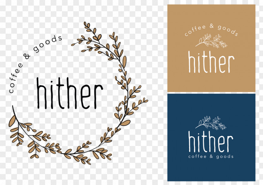 Design Logo Hither Coffee And Goods Brand Needmore Designs PNG