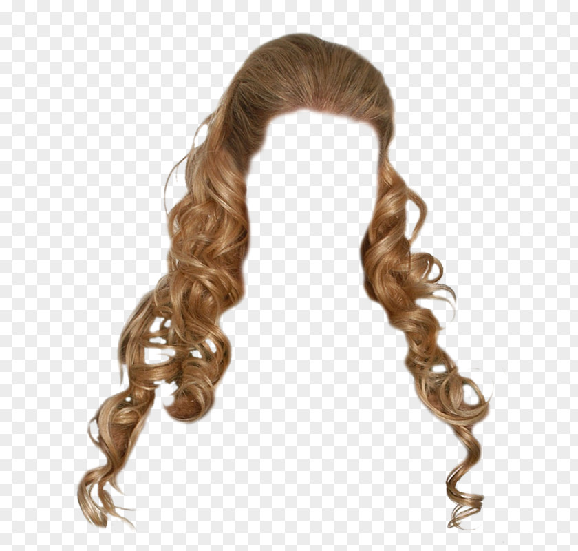 Hair Wig Blond PNG