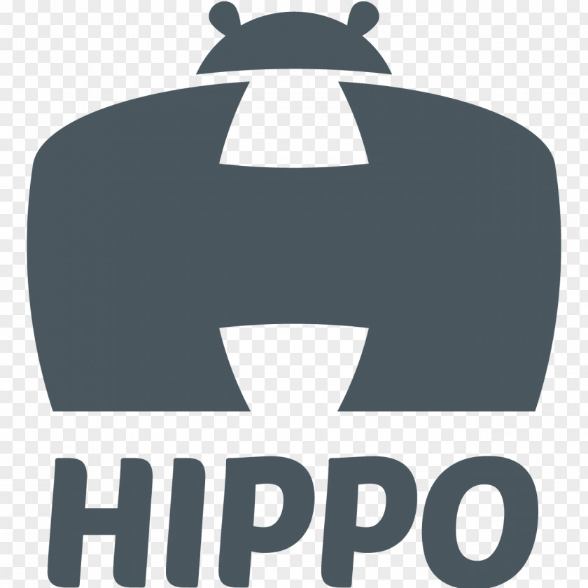 Hippo Brand Logo Font PNG