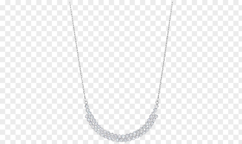 Swarovski Jewellery Women's Sapphire Necklace White Symmetry Pattern PNG