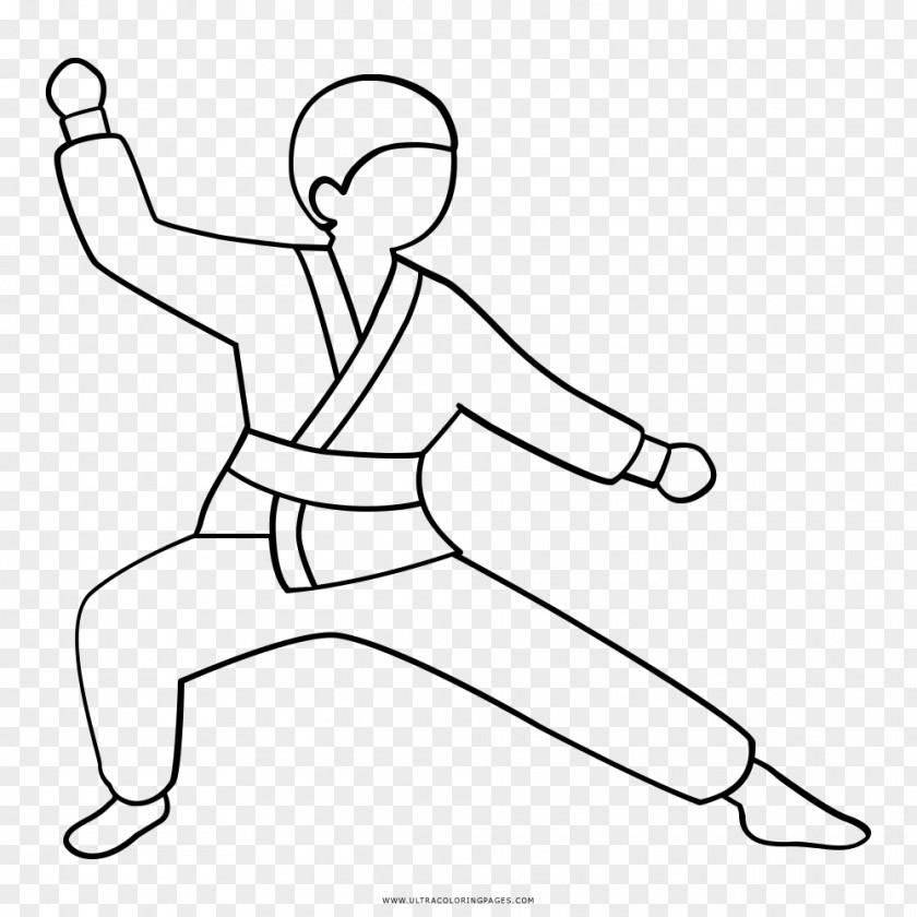 Artes Marciales Drawing Martial Arts Coloring Book Line Art Judo PNG