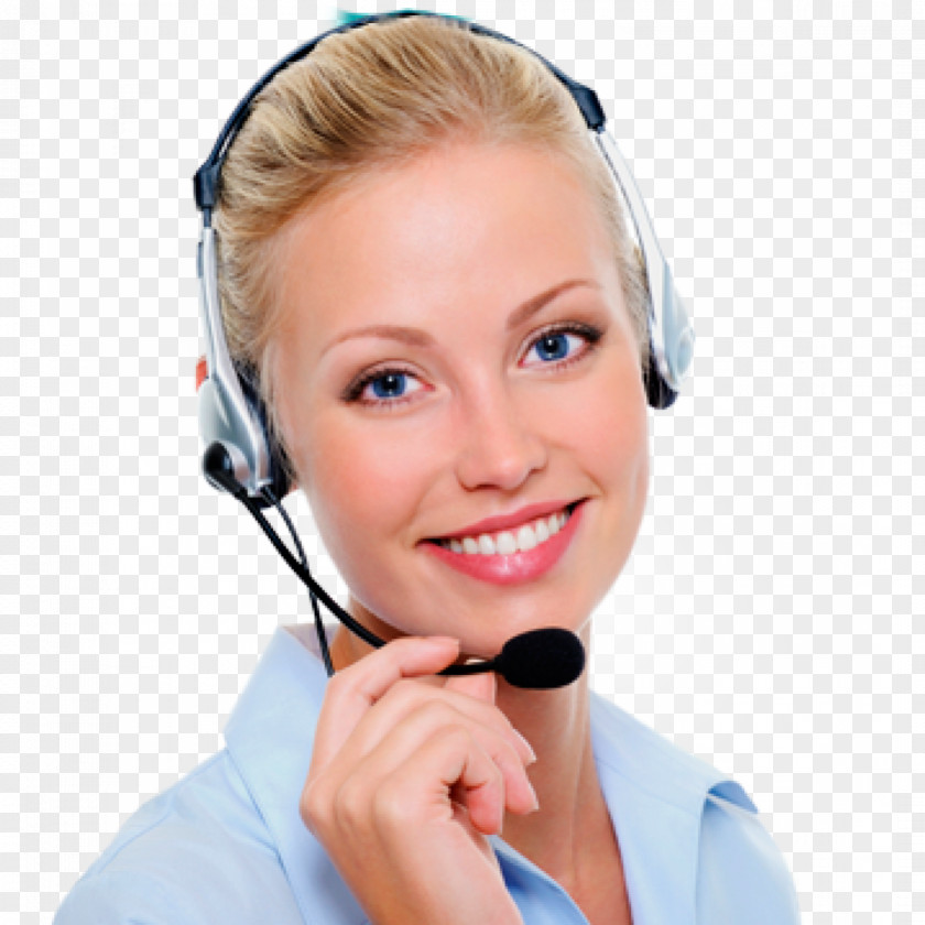 Business Customer Service Telephone Headset PNG