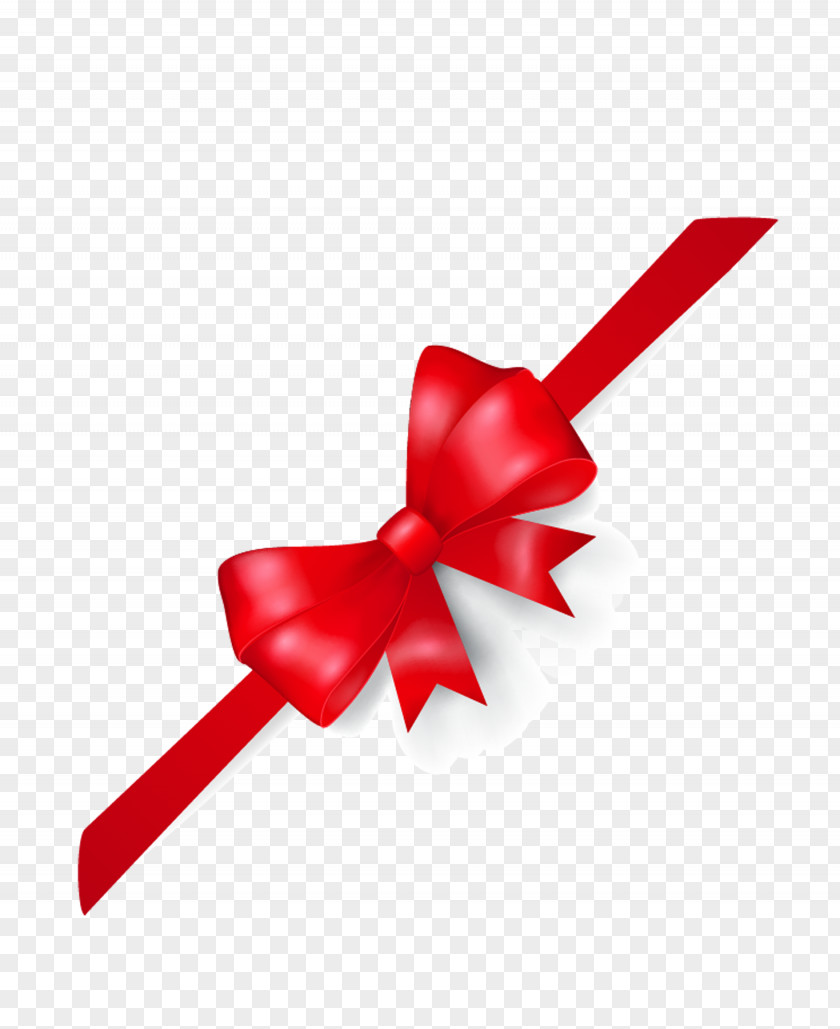 Red Bow Ribbon Clip Art PNG