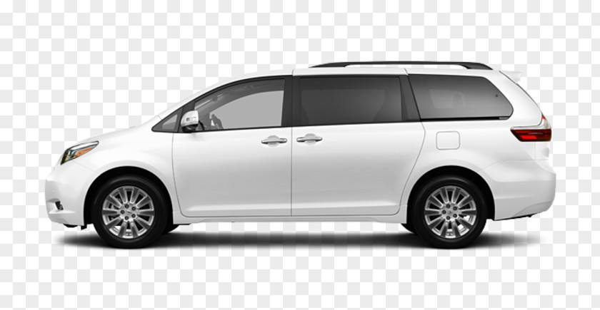 Toyota 2017 Sienna Van Car Blizzard PNG