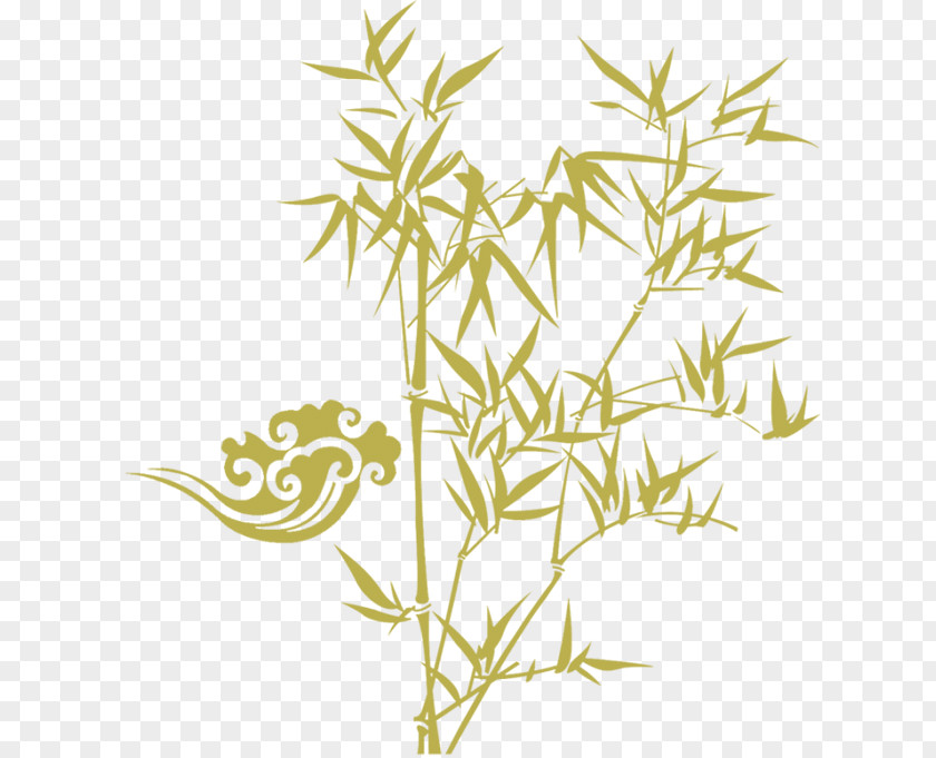 Bamboo Image Design Silhouette PNG