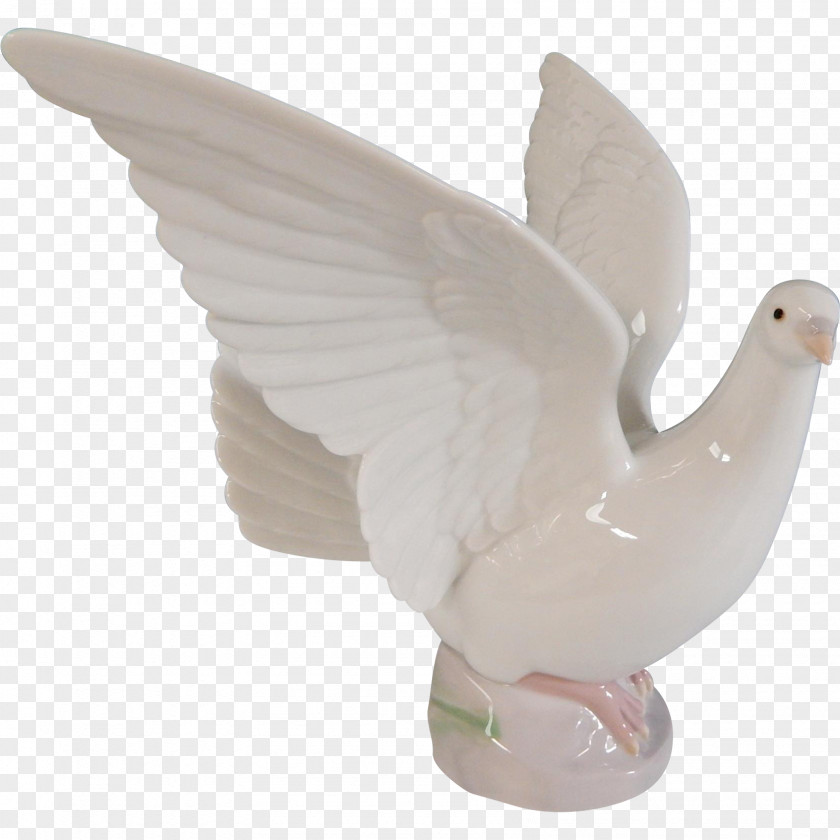 Bird Figurine Statue Porcelain Sculpture PNG