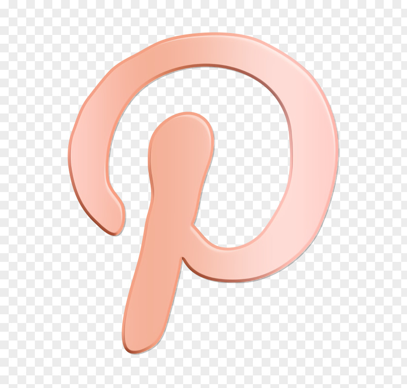 Finger Peach Media Icon Network Pinterest PNG