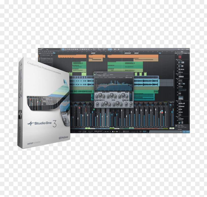 Musical Instruments Digital Audio Workstation Studio One PreSonus Artist PNG