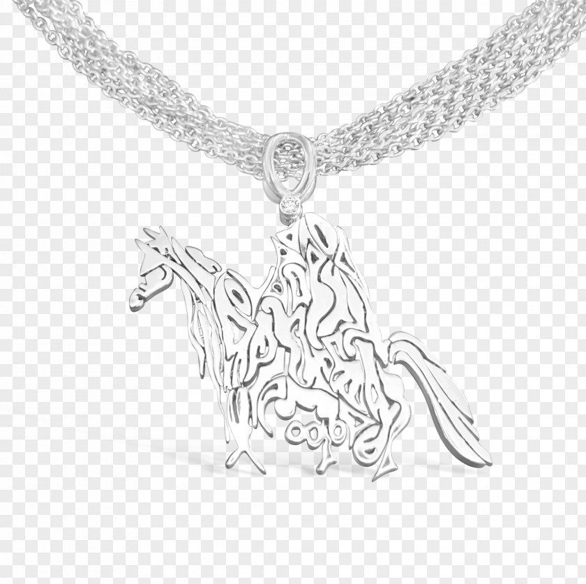 Necklace Charms & Pendants Drawing Silver Body Jewellery PNG