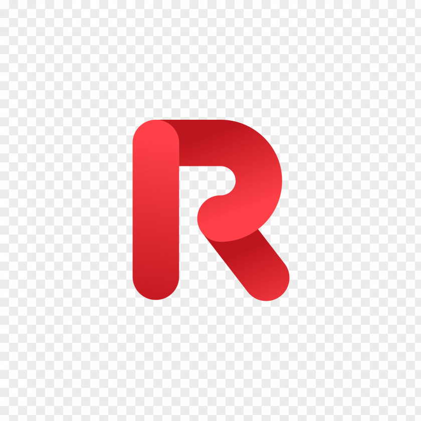 The Red Letter R Logo PNG