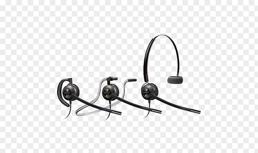 Wearing A Headset Plantronics EncorePro HW540 Noise-cancelling Headphones Mobile Phones PNG