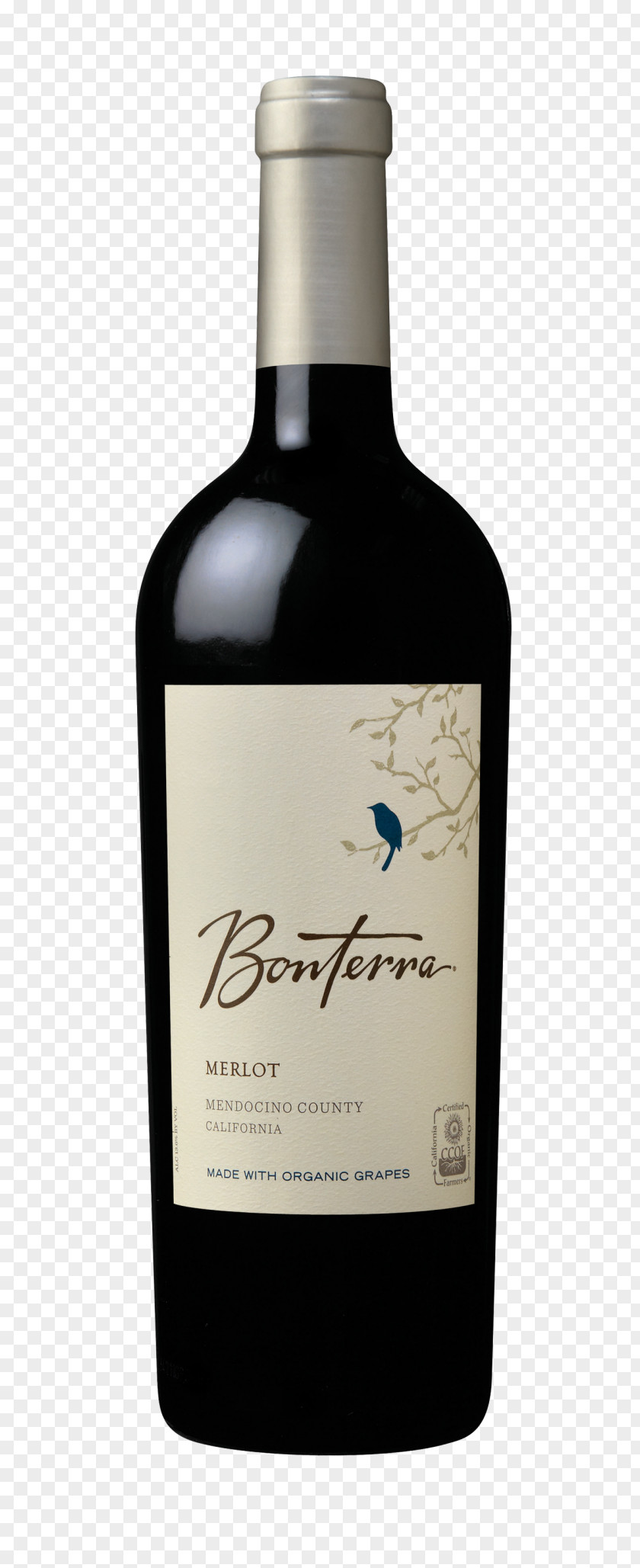 Wine Bonterra Merlot Cabernet Sauvignon Organic Food PNG